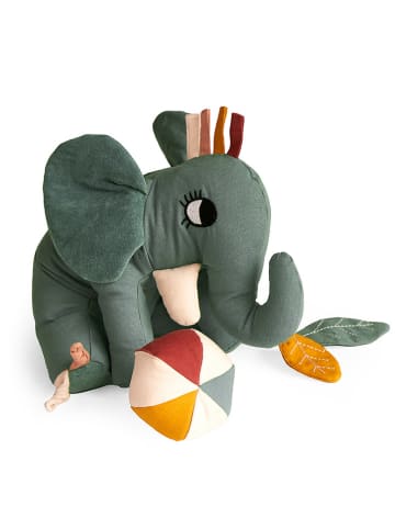 roommate Kuscheltier "Elephant" in Dunkelgrün - ab Geburt - (L)32 cm