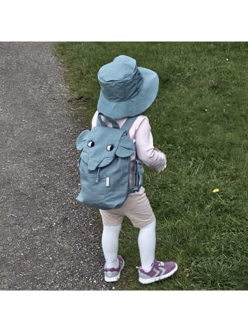 roommate Rucksack "Elephant" in Dunkelgrün - (L)31 x (B)28 cm