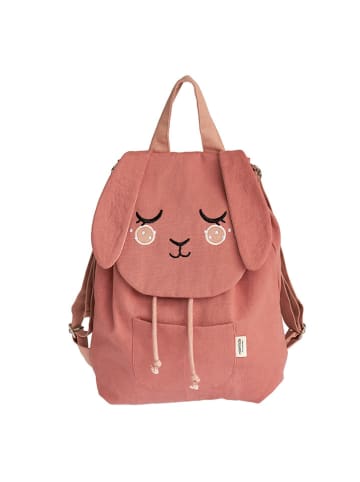 roommate Rucksack "Bunny" in Rosa - (L)31 x (B)28 cm