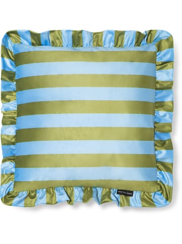 Really Nice Things Kissen in Hellblau/ Grün - (L)55 x (B)55 cm