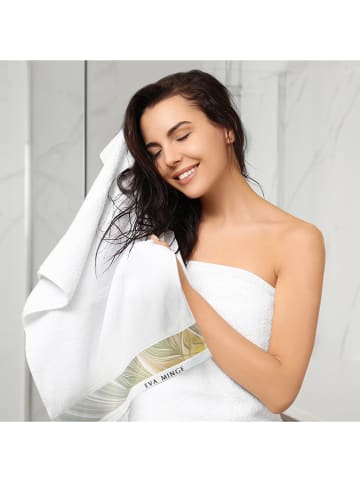Eva Minge Ręcznik prysznicowy "Sophia" w kolorze białym