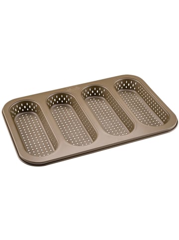 Zenker Mini blacha w kolorze złotym na bagietki - 34 x 22 cm