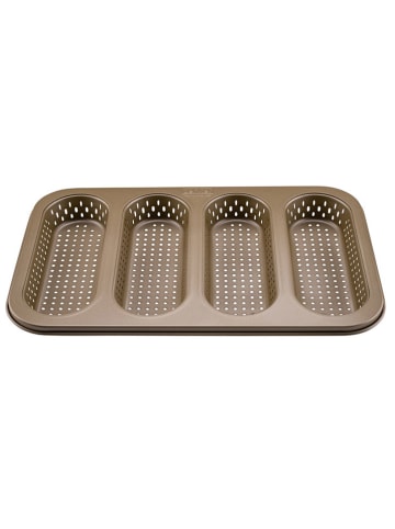 Zenker Mini blacha w kolorze złotym na bagietki - 34 x 22 cm