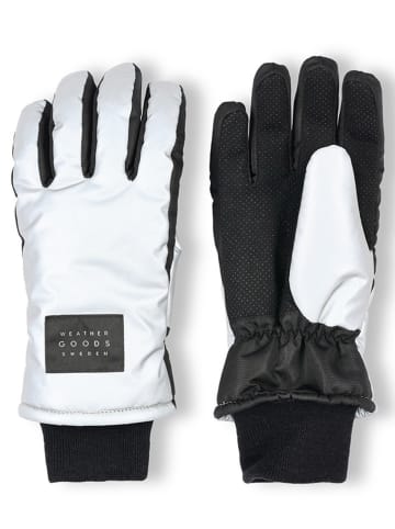 Weathergoods Fahrrad-Handschuhe in Schwarz/ Weiß