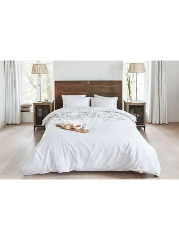 Beddinghouse Beddengoedset "Plumeria" wit/beige