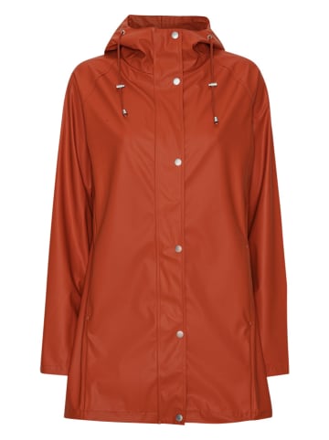 Ilse Jacobsen Regenmantel in Rotbraun