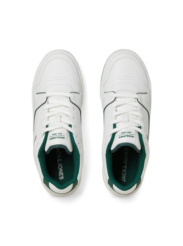 Jack & Jones Sneakers in Weiß/ Grün