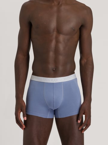 Hanro 2-delige set: boxershorts lichtblauw/kaki