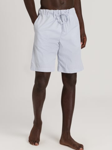 Hanro Pyjama-Shorts in Hellblau