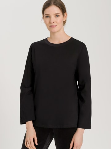Hanro Koszulka w kolorze czarnym