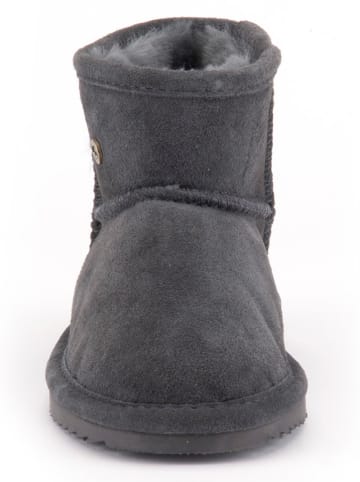 Warmbat Leder-Boots "Wallaby" in Grau