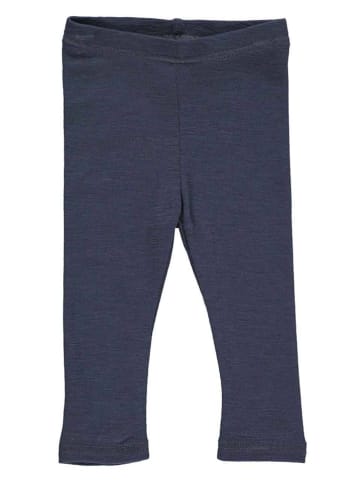 müsli Wollen legging donkerblauw