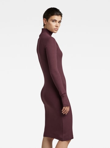 G-Star Gebreide jurk bordeaux