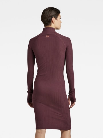 G-Star Gebreide jurk bordeaux