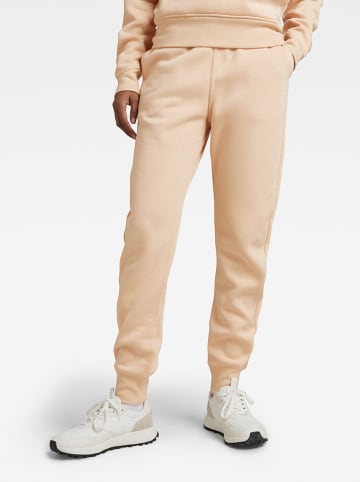 G-Star Spodnie dresowe w kolorze brzoskwiniowym