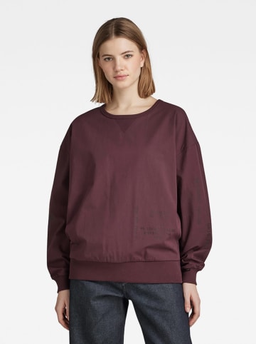 G-Star Sweatshirt in Bordeaux