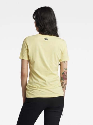 G-Star Koszulka w kolorze żółtym