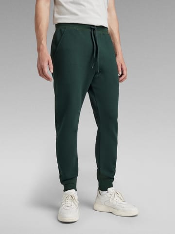 G-Star Spodnie dresowe w kolorze zielonym