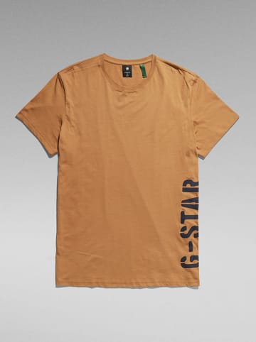 G-Star Koszulka w kolorze karmelowym