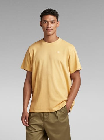 G-Star Koszulka w kolorze żółtym