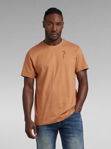 G-Star Koszulka w kolorze karmelowym