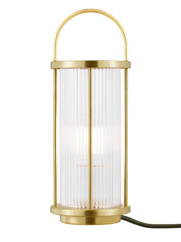 Nordlux Lampa stołowa "Linton" w kolorze złotym - wys. 34 x Ø 13 cm