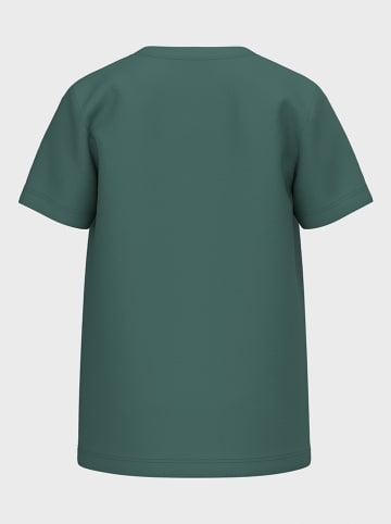 name it 2-delige set: shirts donkerblauw/groen