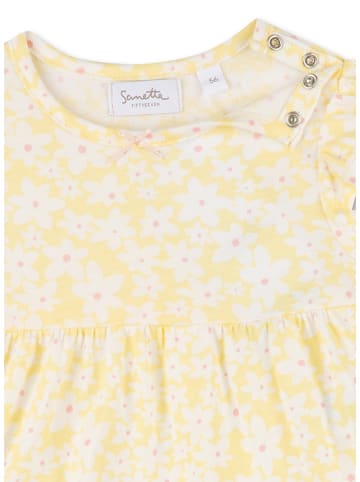 Sanetta Kidswear Jurk geel