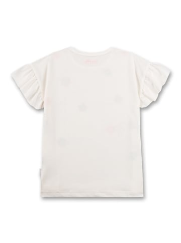 Sanetta Kidswear Koszulka w kolorze białym ze wzorem