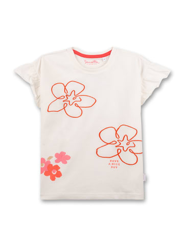 Sanetta Kidswear Shirt crème/oranje