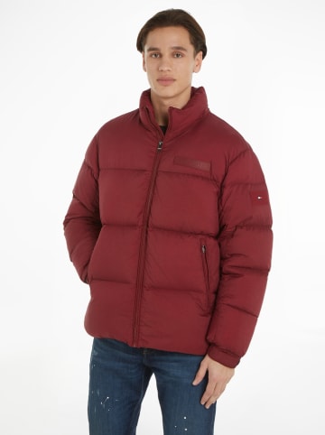 Tommy Hilfiger Daunenjacke in Bordeaux