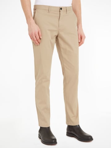Tommy Hilfiger Spodnie chino w kolorze beżowym