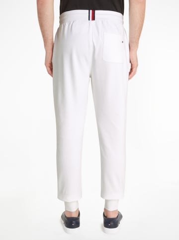 Tommy Hilfiger Spodnie dresowe w kolorze białym