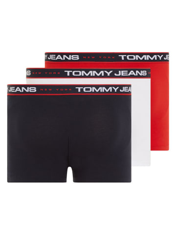 Tommy Hilfiger Bokserki (3 pary) w kolorze czarnym, czerwonym i białym