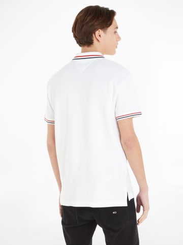 TOMMY JEANS Koszulka polo w kolorze białym