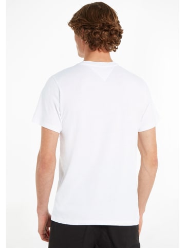 TOMMY JEANS Koszulka w kolorze białym