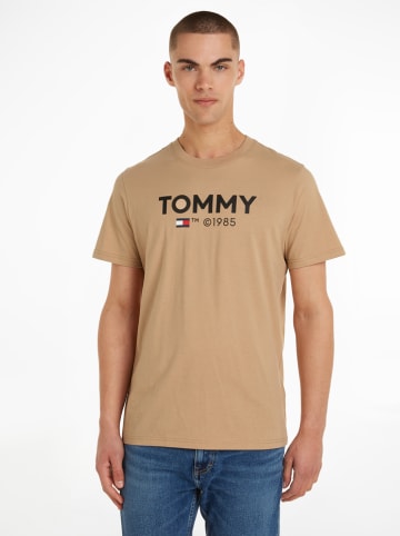 TOMMY JEANS Koszulka w kolorze beżowym