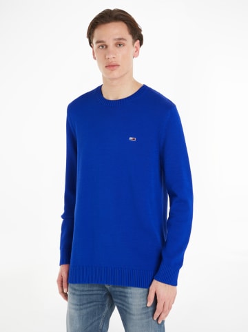 TOMMY JEANS Pullover in Blau