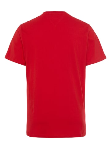 TOMMY JEANS Koszulka w kolorze czerwonym