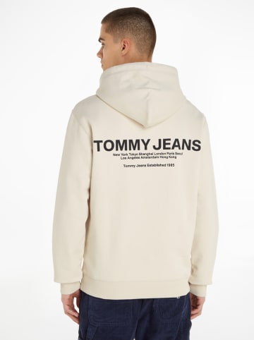 TOMMY JEANS Hoodie in Sand