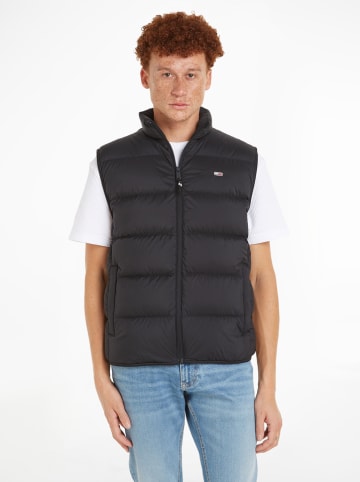 TOMMY JEANS Donsbodywarmer zwart