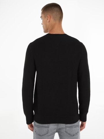 TOMMY JEANS Pullover in Schwarz