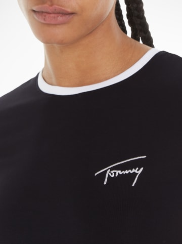 TOMMY JEANS Koszulka w kolorze czarnym