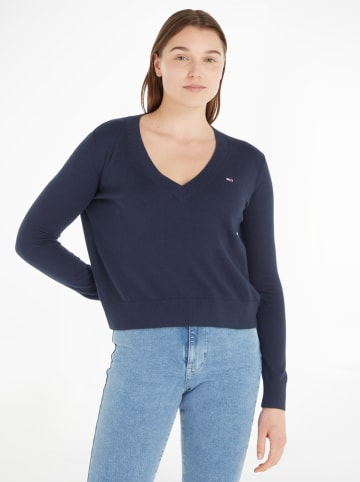 Tommy Hilfiger Sweter w kolorze granatowym