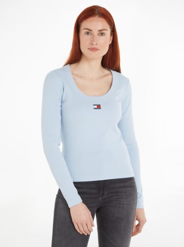 TOMMY JEANS Longsleeve lichtblauw