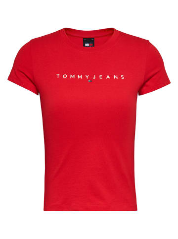 TOMMY JEANS Shirt in Rot