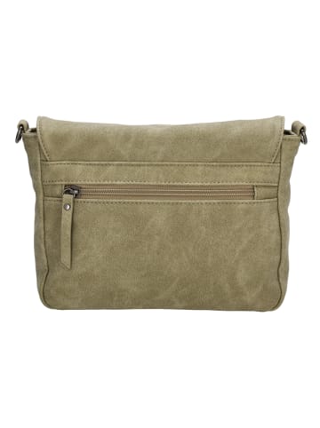 Beagles Torebka w kolorze khaki - 24 x 17 x 7 cm