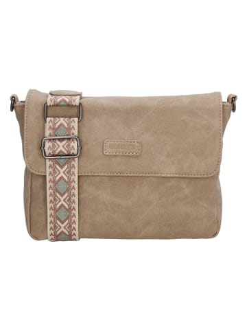 Beagles Schoudertas beige - (B)24 x (H)17 x (D)7 cm