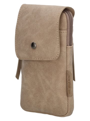 Beagles Handytasche in Beige - (B)11 x (H)20 x (T)2 cm