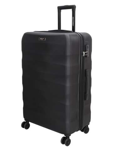 Beagles 3tlg. Hardcase-Trolleyset in Schwarz